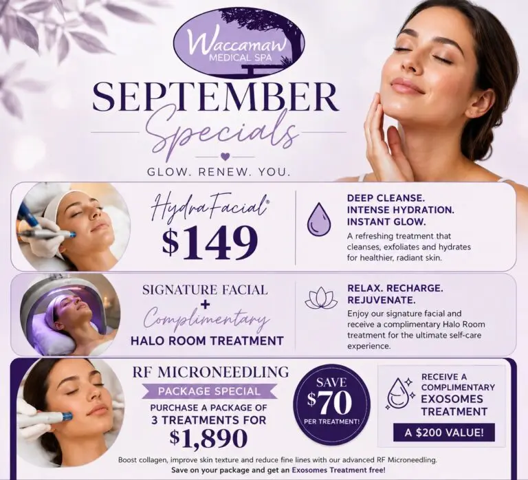 September Hydrafacial RF Microneedling