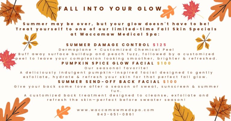 Waccamaw Med Spa Specials
